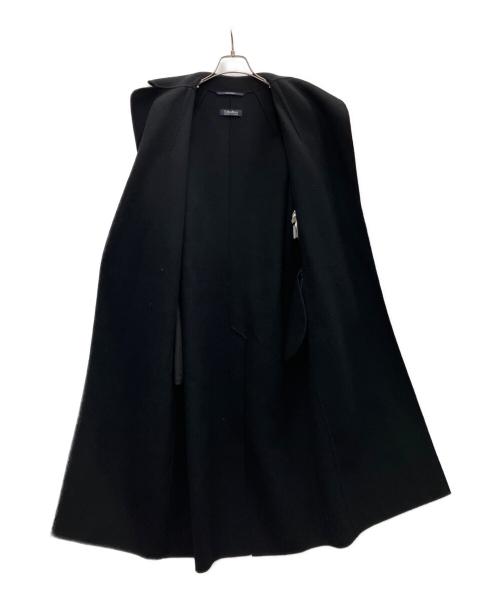 'S Max Mara（エスマックスマーラ）'S Max Mara (エスマックスマーラ) ガウンコート ブラック サイズ:SIZE38の古着・服飾アイテム