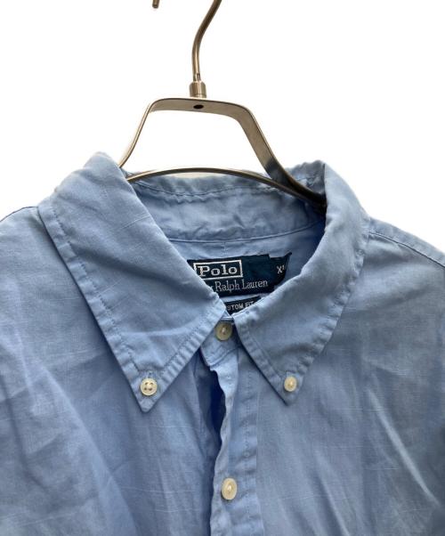POLO RALPH LAUREN（ポロ・ラルフローレン）POLO RALPH LAUREN (ポロ・ラルフローレン) 半袖シャツ ネイビー サイズ:XLの古着・服飾アイテム