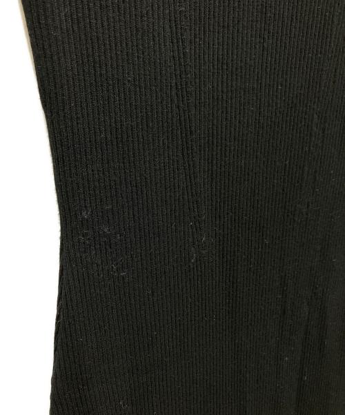 FRAY ID（フレイ アイディー）FRAY ID (フレイ アイディー) ニットワンピース ブラック サイズ:SIZEFREEの古着・服飾アイテム
