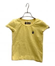 A BATHING APE（アベイシングエイプ）の古着「半袖カットソー」｜イエロー