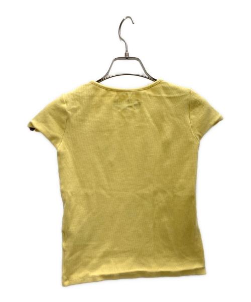 A BATHING APE（アベイシングエイプ）A BATHING APE (アベイシングエイプ) 半袖カットソー イエロー サイズ:XSの古着・服飾アイテム