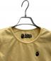 A BATHING APE (アベイシングエイプ) 半袖カットソー イエロー サイズ:XS：6000円