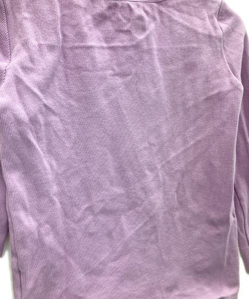 A BATHING APE（アベイシングエイプ）A BATHING APE (アベイシングエイプ) 長袖カットソー バイオレット サイズ:Sの古着・服飾アイテム