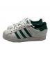 adidas (アディダス) SUPERSTAR フットウェアホワイト/グリーン グリーン×ホワイト サイズ:25.5：5000円