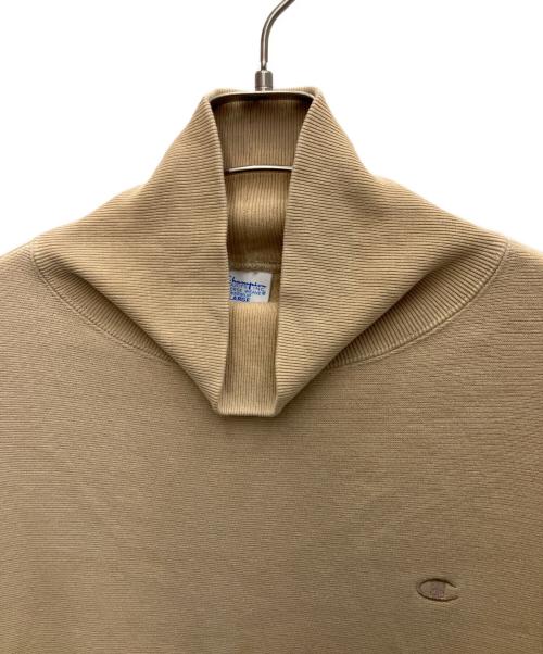 Champion REVERSE WEAVE（チャンピオン リバース ウィーブ）Champion REVERSE WEAVE (チャンピオン リバース ウィーブ) HIGH NECK SWEAT SHIRT ベージュ サイズ:Lの古着・服飾アイテム