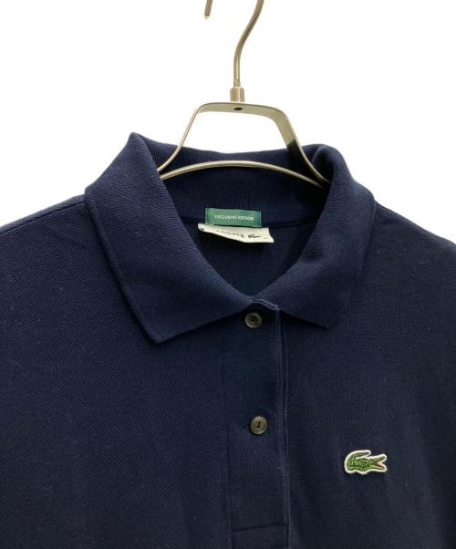 LACOSTE（ラコステ）LACOSTE (ラコステ) 半袖ワンピース ネイビー サイズ:SIZE38の古着・服飾アイテム