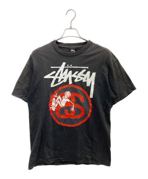 stussy（ステューシー）stussy (ステューシー) 半袖Tシャツ ブラック サイズ:Lの古着・服飾アイテム