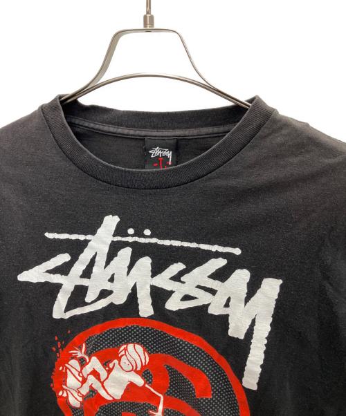 stussy（ステューシー）stussy (ステューシー) 半袖Tシャツ ブラック サイズ:Lの古着・服飾アイテム