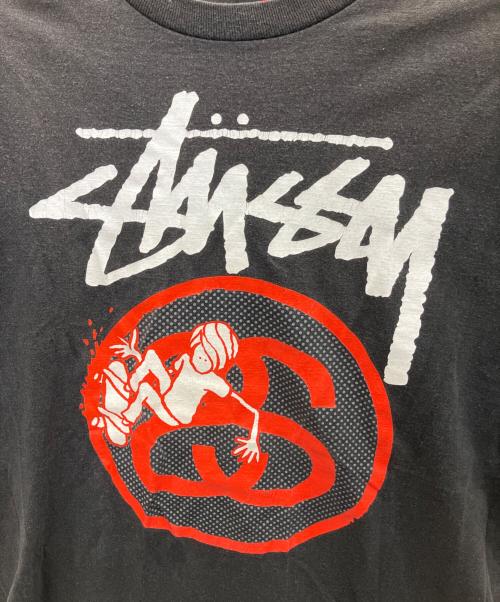 stussy（ステューシー）stussy (ステューシー) 半袖Tシャツ ブラック サイズ:Lの古着・服飾アイテム