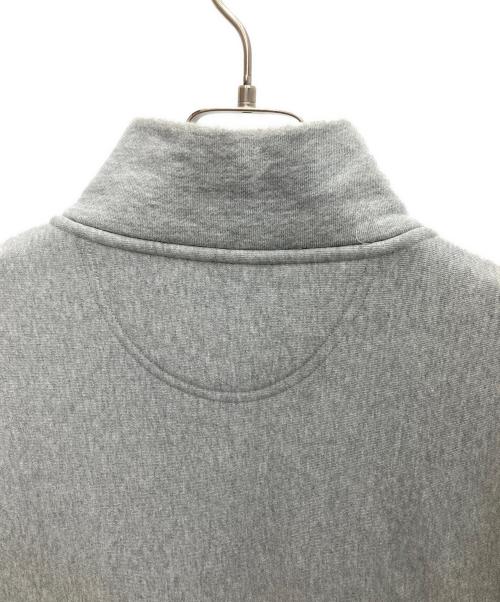 stussy（ステューシー）stussy (ステューシー) ハーフジップスウェット グレー サイズ:Lの古着・服飾アイテム