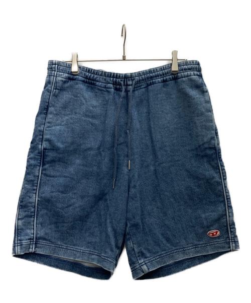 DIESEL（ディーゼル）DIESEL (ディーゼル) デニムハーフパンツ インディゴ サイズ:Lの古着・服飾アイテム