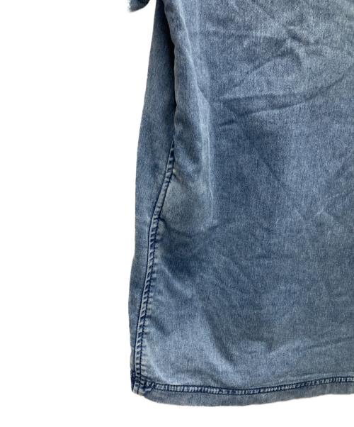 DIESEL（ディーゼル）DIESEL (ディーゼル) 半袖カットソー インディゴ サイズ:Mの古着・服飾アイテム