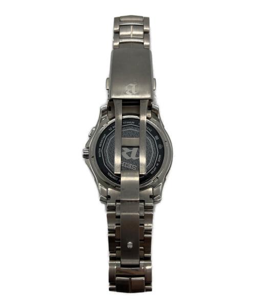 SEIKO（セイコー）SEIKO (セイコー) リストウォッチ ブラックの古着・服飾アイテム