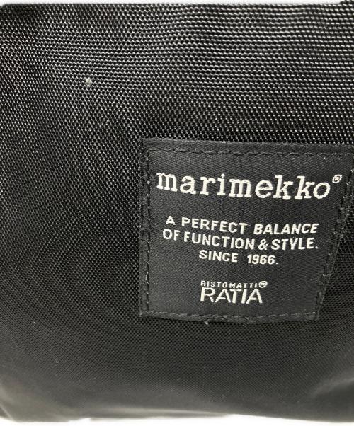 marimekko（マリメッコ）marimekko (マリメッコ) リュック ブラックの古着・服飾アイテム