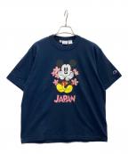 Champion×BEAMS BOY×DISNEYチャンピオン×ビームスボーイ×ディズニー）の古着「半袖カットソー」｜ホワイト
