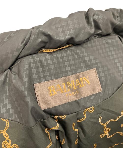 BALMAIN（バルマン）BALMAIN (バルマン) ダウンコート ブラウン サイズ:Mの古着・服飾アイテム