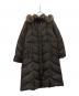BALMAIN（バルマン）の古着「ダウンコート」｜ブラウン