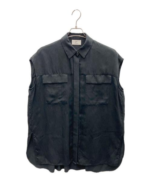 1er Arrondissement（プルミエ アロンディスモン）1er Arrondissement (プルミエ アロンディスモン) ノースリーブブラウス ブラック サイズ:SIZE 38の古着・服飾アイテム