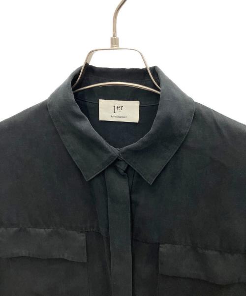 1er Arrondissement（プルミエ アロンディスモン）1er Arrondissement (プルミエ アロンディスモン) ノースリーブブラウス ブラック サイズ:SIZE 38の古着・服飾アイテム