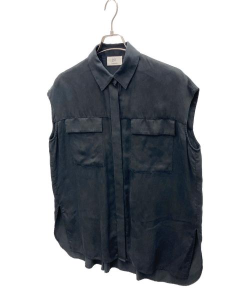 1er Arrondissement（プルミエ アロンディスモン）1er Arrondissement (プルミエ アロンディスモン) ノースリーブブラウス ブラック サイズ:SIZE 38の古着・服飾アイテム