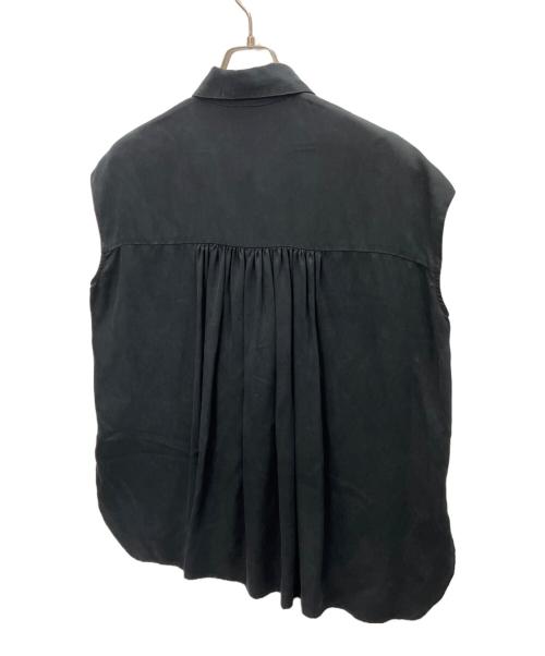 1er Arrondissement（プルミエ アロンディスモン）1er Arrondissement (プルミエ アロンディスモン) ノースリーブブラウス ブラック サイズ:SIZE 38の古着・服飾アイテム