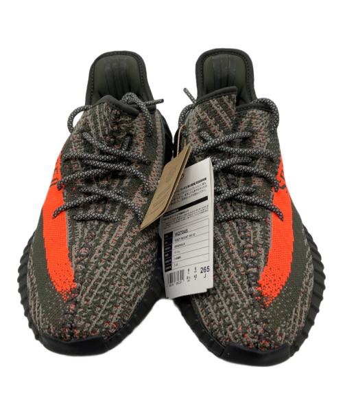 adidas（アディダス）adidas (アディダス) YEEZY BOOST350V2 オレンジ×グレー サイズ:26.5の古着・服飾アイテム