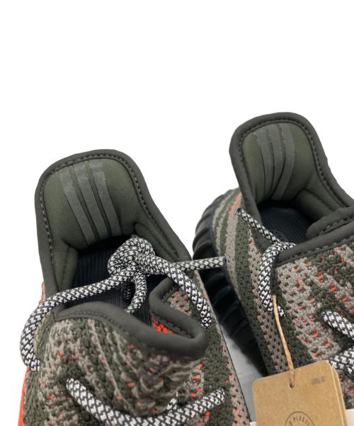 adidas（アディダス）adidas (アディダス) YEEZY BOOST350V2 オレンジ×グレー サイズ:26.5の古着・服飾アイテム