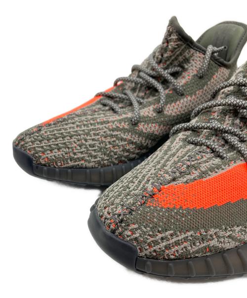 adidas（アディダス）adidas (アディダス) YEEZY BOOST350V2 オレンジ×グレー サイズ:26.5の古着・服飾アイテム