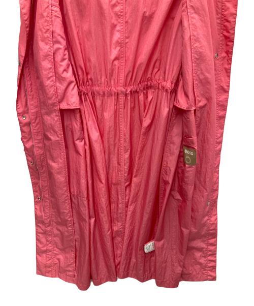 HUGO BOSS（ヒューゴ ボス）HUGO BOSS (ヒューゴ ボス) レインコート ピンク サイズ:US6の古着・服飾アイテム