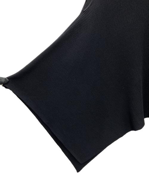 PLEATS PLEASE（プリーツプリーズ）PLEATS PLEASE (プリーツプリーズ) ノースリーブニット ブラック サイズ:SIZE 3の古着・服飾アイテム