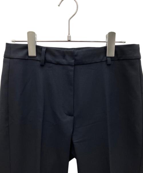 MaxMara（マックスマーラ）MaxMara (マックスマーラ) センタープレスパンツ ブラック サイズ:SIZE38の古着・服飾アイテム