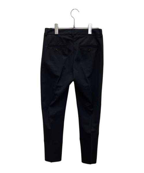 MaxMara（マックスマーラ）MaxMara (マックスマーラ) センタープレスパンツ ブラック サイズ:SIZE38の古着・服飾アイテム