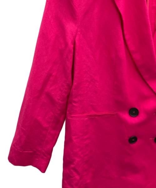 LIVIANA CONTI（リビアナコンティ）LIVIANA CONTI (リビアナコンティ) テーラードジャケット ショッキングピンク サイズ:SIZE40の古着・服飾アイテム