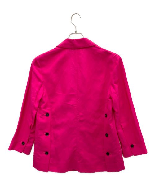 LIVIANA CONTI（リビアナコンティ）LIVIANA CONTI (リビアナコンティ) テーラードジャケット ショッキングピンク サイズ:SIZE40の古着・服飾アイテム