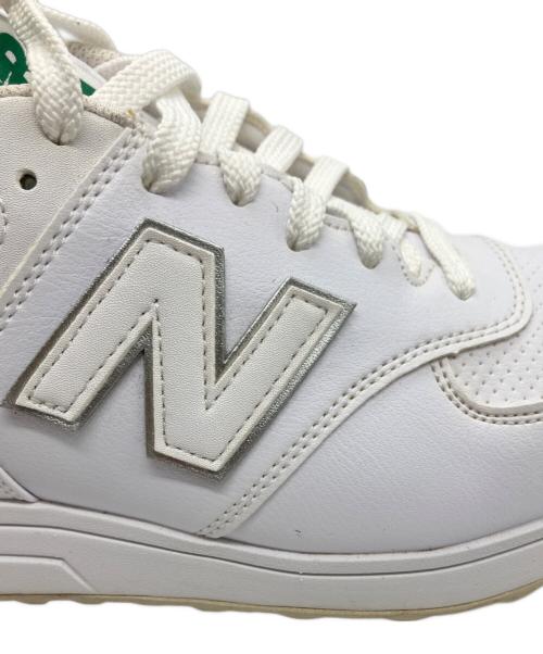 NEW BALANCE（ニューバランス）NEW BALANCE (ニューバランス) ゴルフシューズ ホワイト×グリーン サイズ:SIZE 25cmの古着・服飾アイテム