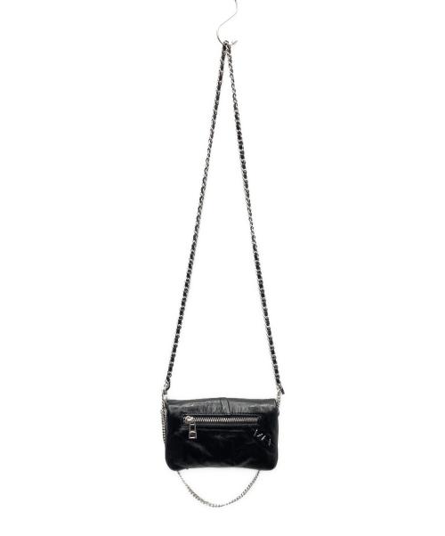 Zadig&Voltaire（ザディグエヴォルテール）Zadig&Voltaire (ザディグエヴォルテール) チェーンショルダーバッグ ブラックの古着・服飾アイテム