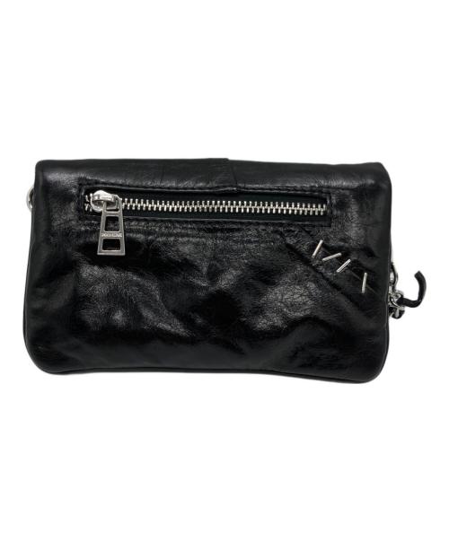 Zadig&Voltaire（ザディグエヴォルテール）Zadig&Voltaire (ザディグエヴォルテール) チェーンショルダーバッグ ブラックの古着・服飾アイテム