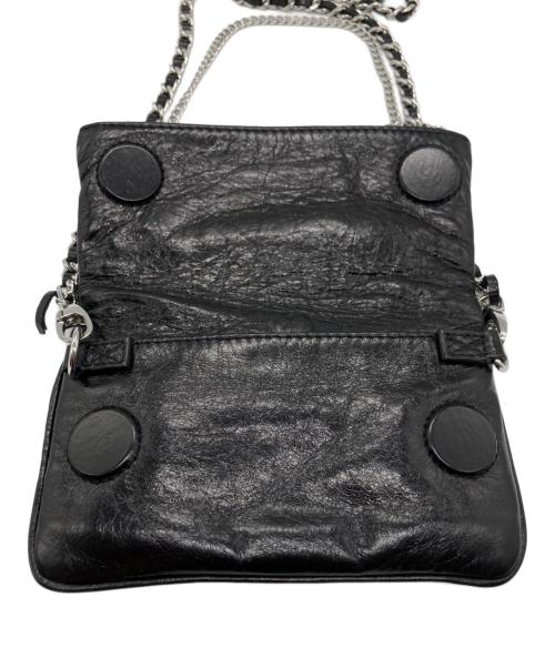 Zadig&Voltaire（ザディグエヴォルテール）Zadig&Voltaire (ザディグエヴォルテール) チェーンショルダーバッグ ブラックの古着・服飾アイテム