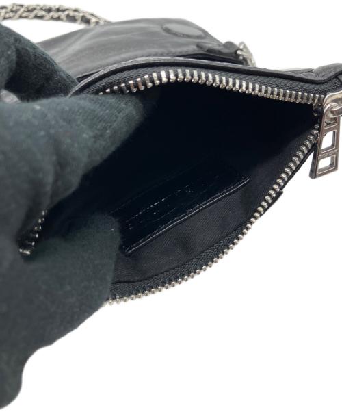 Zadig&Voltaire（ザディグエヴォルテール）Zadig&Voltaire (ザディグエヴォルテール) チェーンショルダーバッグ ブラックの古着・服飾アイテム