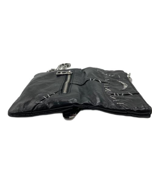 Zadig&Voltaire（ザディグエヴォルテール）Zadig&Voltaire (ザディグエヴォルテール) チェーンショルダーバッグ ブラックの古着・服飾アイテム