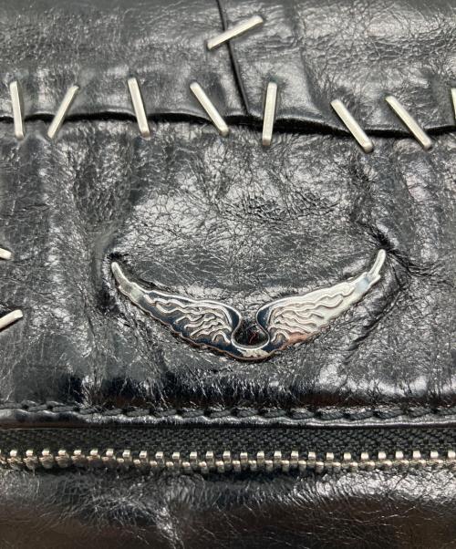 Zadig&Voltaire（ザディグエヴォルテール）Zadig&Voltaire (ザディグエヴォルテール) チェーンショルダーバッグ ブラックの古着・服飾アイテム