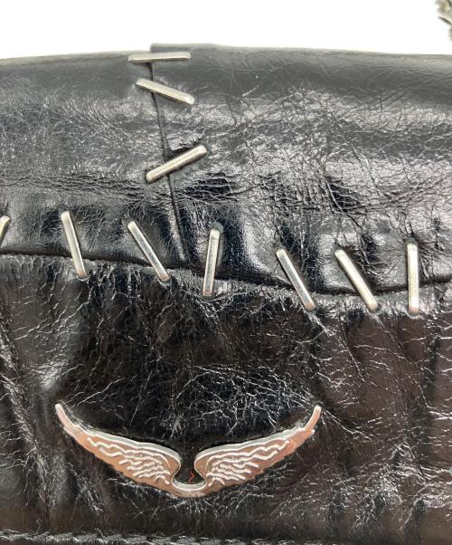 Zadig&Voltaire（ザディグエヴォルテール）Zadig&Voltaire (ザディグエヴォルテール) チェーンショルダーバッグ ブラックの古着・服飾アイテム