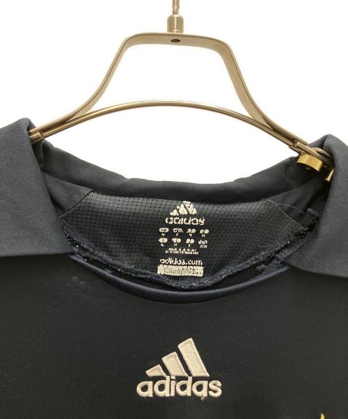 adidas（アディダス）adidas (アディダス) ゲームシャツ ネイビー サイズ:Mの古着・服飾アイテム