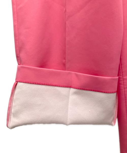 MAISON SPECIAL（メゾンスペシャル）MAISON SPECIAL (メゾンスペシャル) カラーワイドスラックス ショッキングピンク サイズ:SIZE38の古着・服飾アイテム