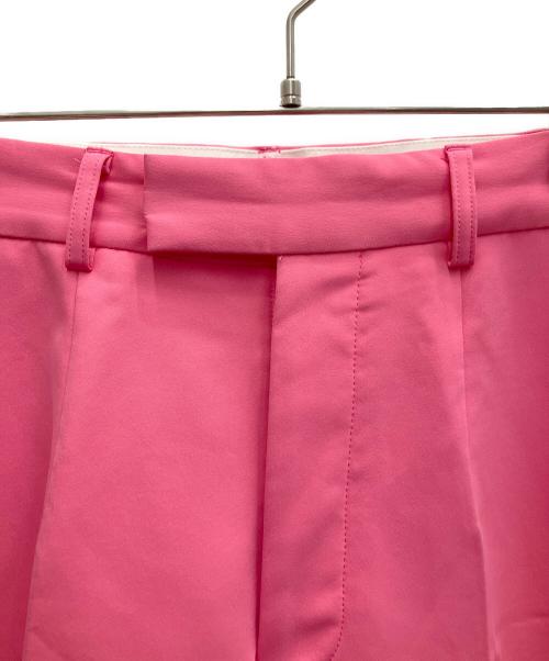 MAISON SPECIAL（メゾンスペシャル）MAISON SPECIAL (メゾンスペシャル) カラーワイドスラックス ショッキングピンク サイズ:SIZE38の古着・服飾アイテム