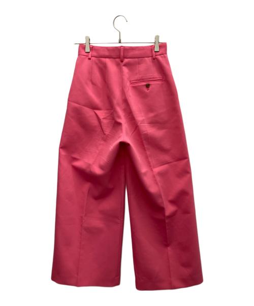 MAISON SPECIAL（メゾンスペシャル）MAISON SPECIAL (メゾンスペシャル) カラーワイドスラックス ショッキングピンク サイズ:SIZE38の古着・服飾アイテム