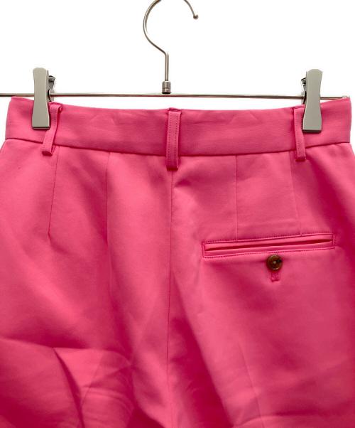 MAISON SPECIAL（メゾンスペシャル）MAISON SPECIAL (メゾンスペシャル) カラーワイドスラックス ショッキングピンク サイズ:SIZE38の古着・服飾アイテム