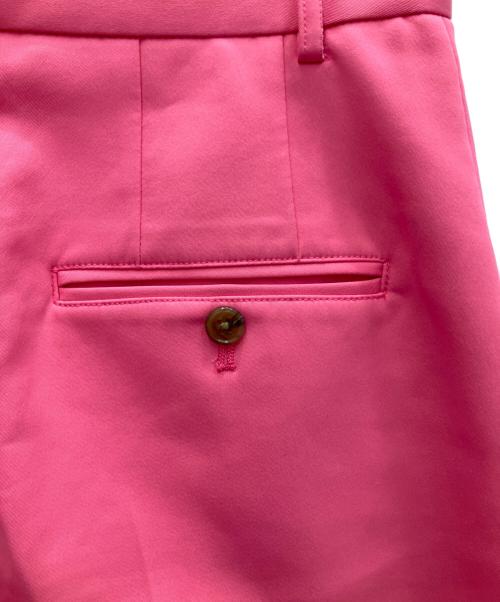 MAISON SPECIAL（メゾンスペシャル）MAISON SPECIAL (メゾンスペシャル) カラーワイドスラックス ショッキングピンク サイズ:SIZE38の古着・服飾アイテム