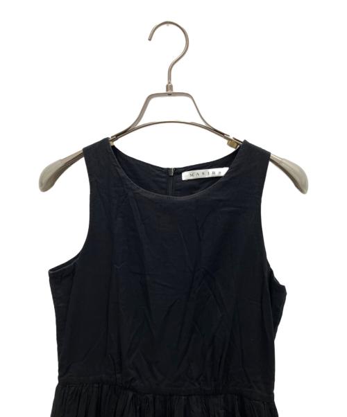MARIHA（マリハ）MARIHA (マリハ) ノースリーブワンピース ブラック サイズ:SIZE 36の古着・服飾アイテム