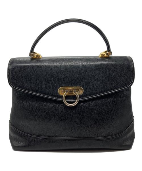 BALLY（バリー）BALLY (バリー) ハンドバッグ ブラックの古着・服飾アイテム